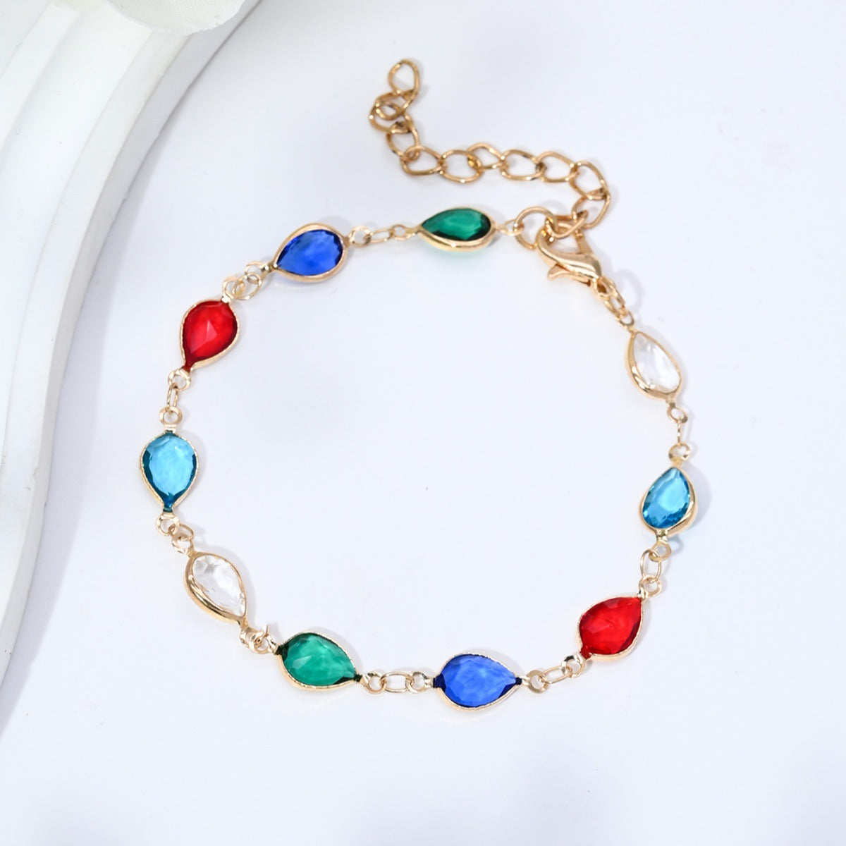 Affectionate Red Diamond Niche Light Luxury All-Match Exquisite