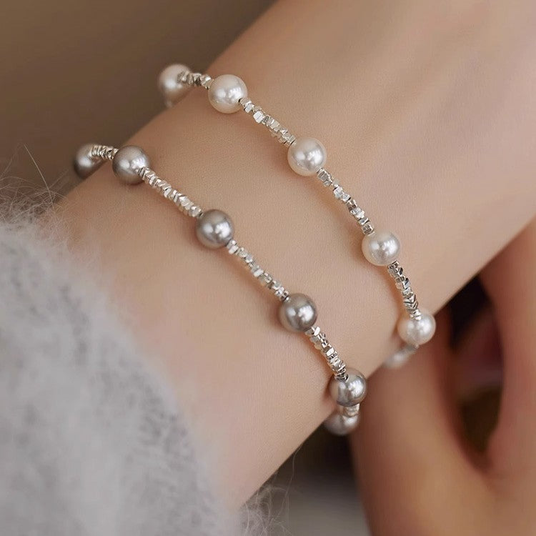 Light Luxury New Chinese-Style Shi Family Pearl Bracelet