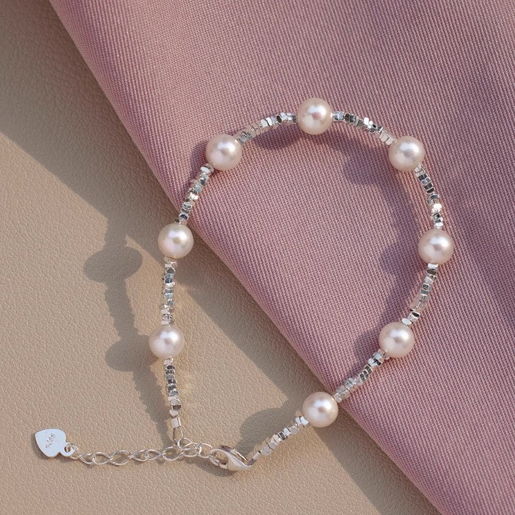 Light Luxury New Chinese-Style Shi Family Pearl Bracelet