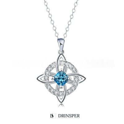 Mystical Birthstone Witches' Knot Necklace