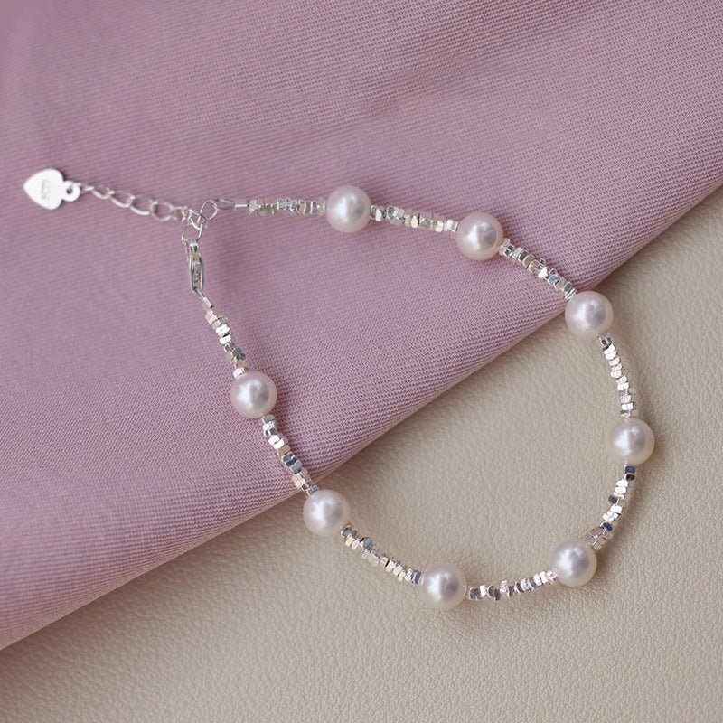 Light Luxury New Chinese-Style Shi Family Pearl Bracelet