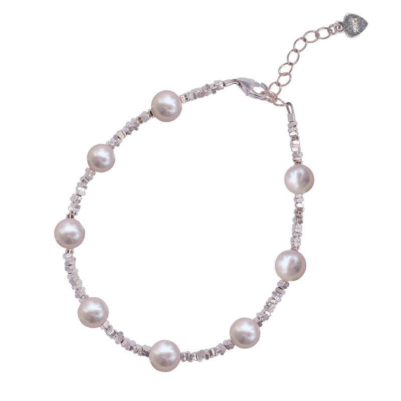 Light Luxury New Chinese-Style Shi Family Pearl Bracelet